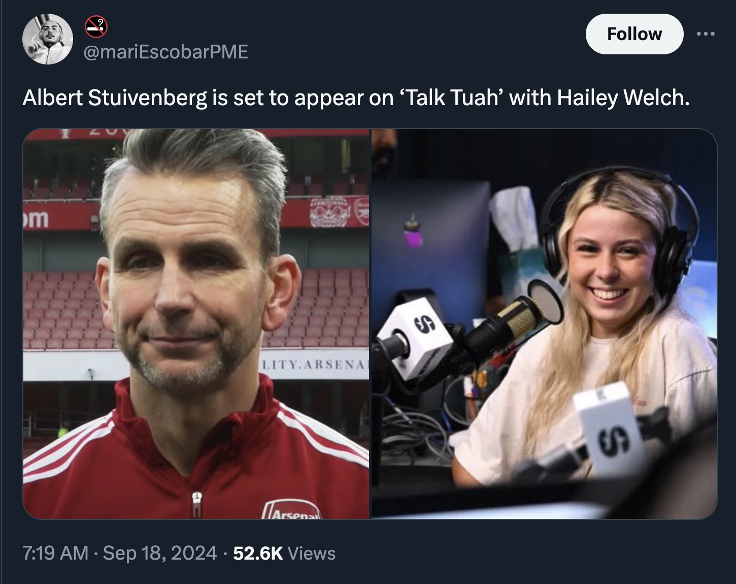 hawk tuah girl mets first pitch - Albert Stuivenberg is set to appear on 'Talk Tuah' with Hailey Welch. m Lity Arsena Views S S